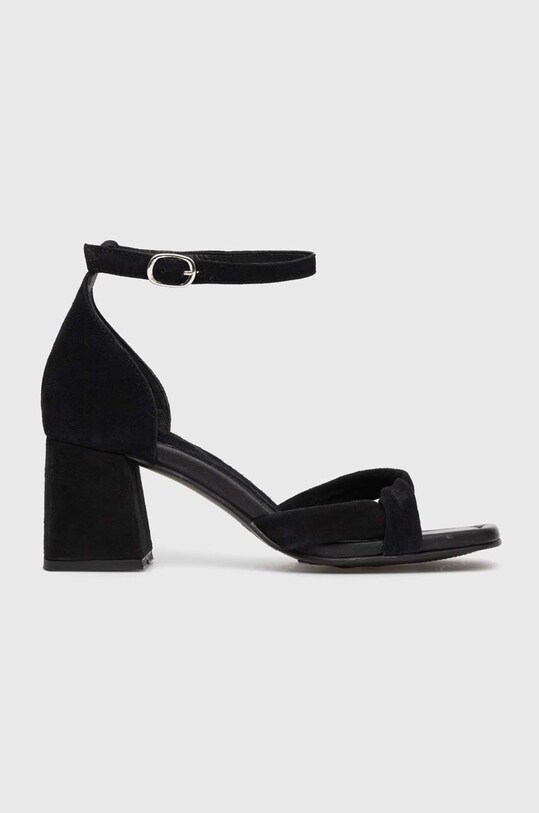 Answear.LAB sandali in camoscio pelle scamosciata nero HR.220271.DB