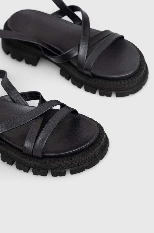 Kožené sandály Answear.LAB AL3785.AT černá WS23