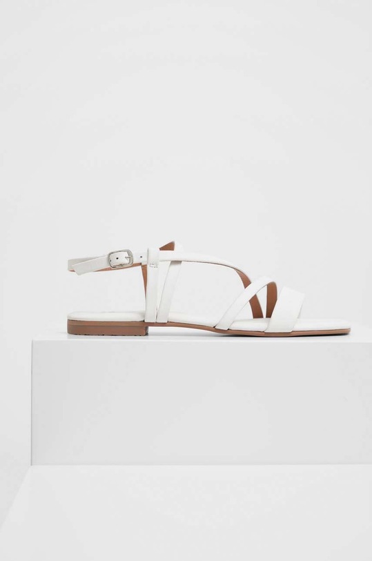 Answear Lab sandały skórzane 28874.1.DB biały WS23