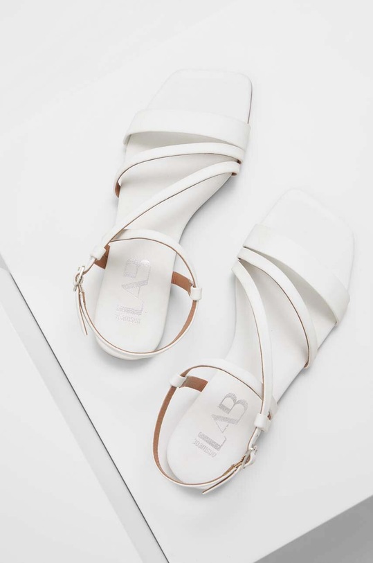 Obuwie Answear Lab sandały skórzane 28874.1.DB biały