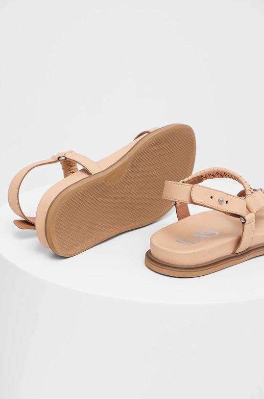 Answear Lab sandały skórzane beżowy 28806.1.DB