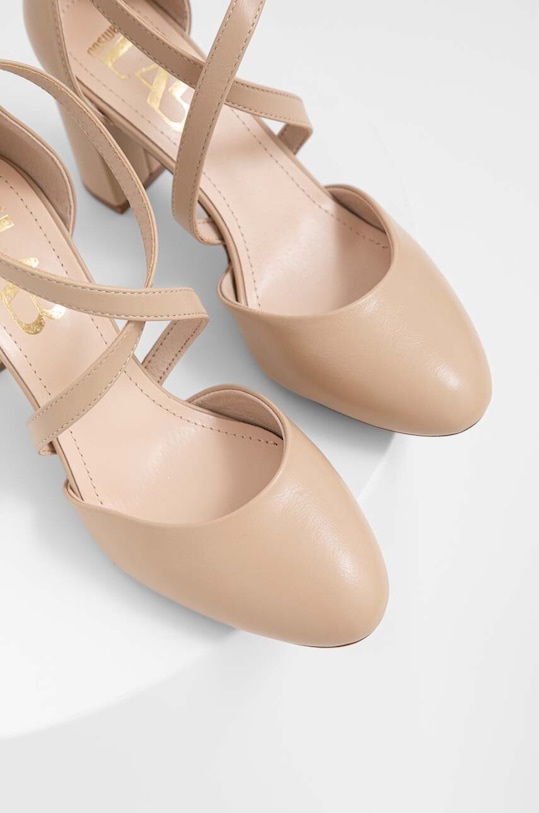 Answear Lab czółenka SK863.DB brązowy