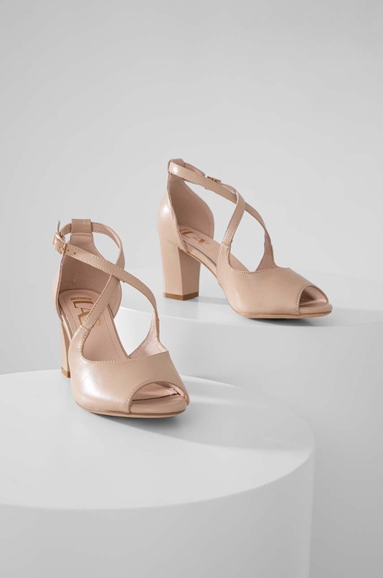 Answear Lab sandały SK864.1.DB brązowy WS23