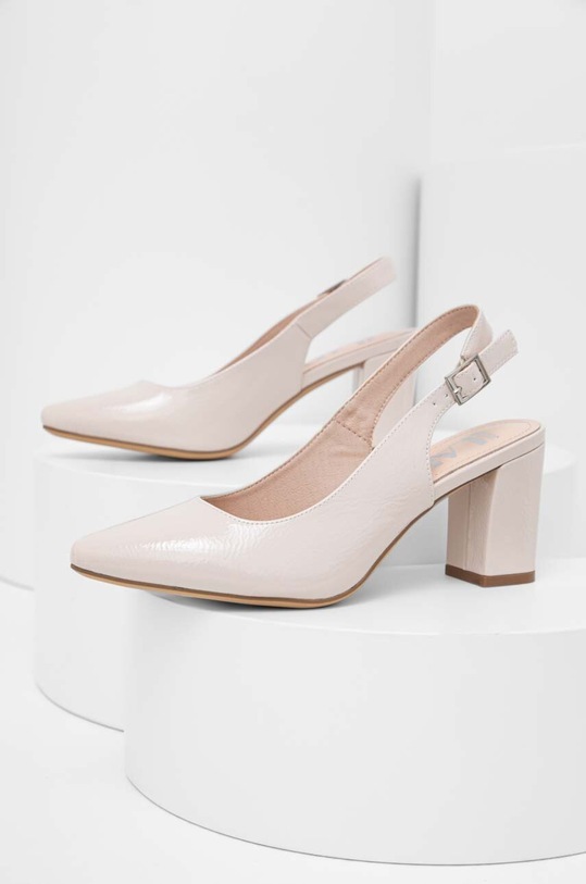 Answear Lab czółenka SK161.DB beżowy WS23