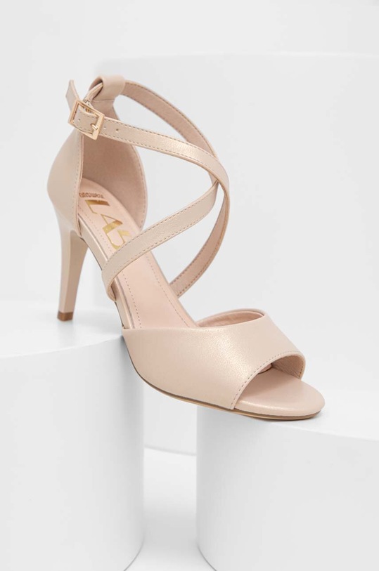 Answear Lab sandały pozostałe beżowy SK431.1.DB