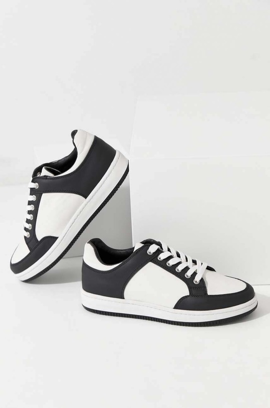 Answear Lab sneakersy skórzane 220363.DB czarny WS23