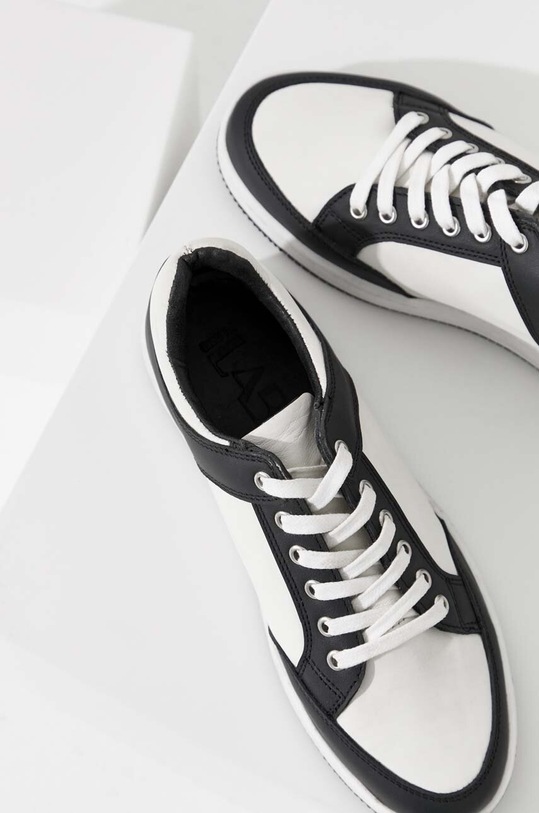 Obuwie Answear Lab sneakersy skórzane 220363.DB czarny