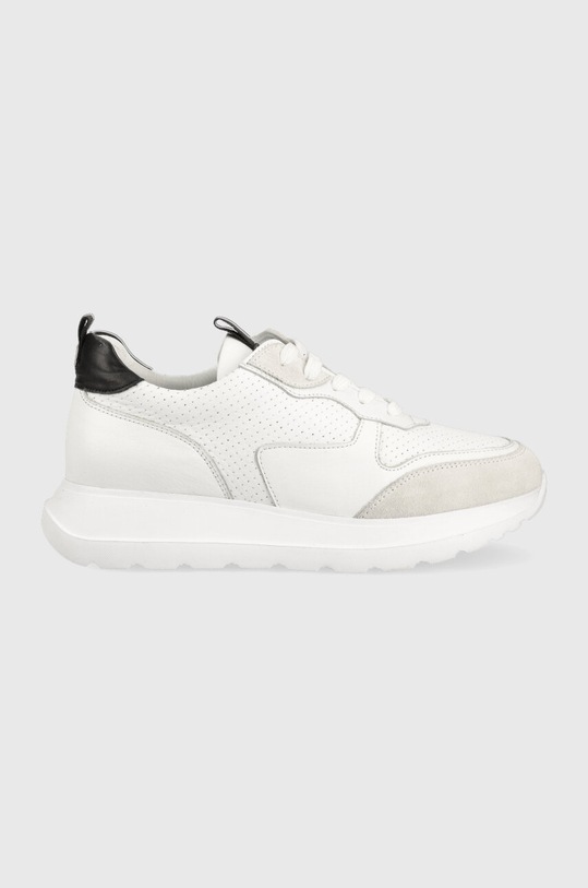 Answear.LAB sneakers in pelle pelle fiore bianco obd08o.db