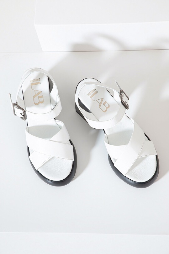 Scarpe Answear.LAB sandali in pelle 101.2175.978.AT bianco