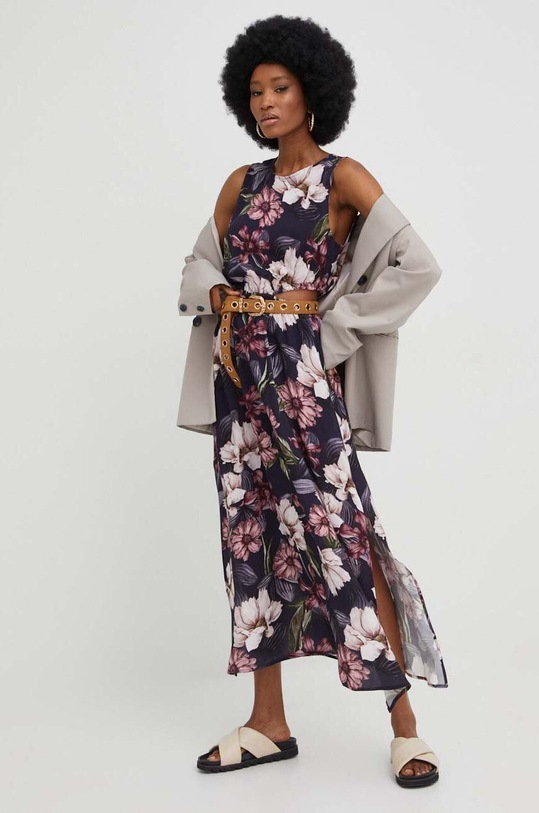 Šaty Answear.LAB WS23.SSD208 modrá WS23