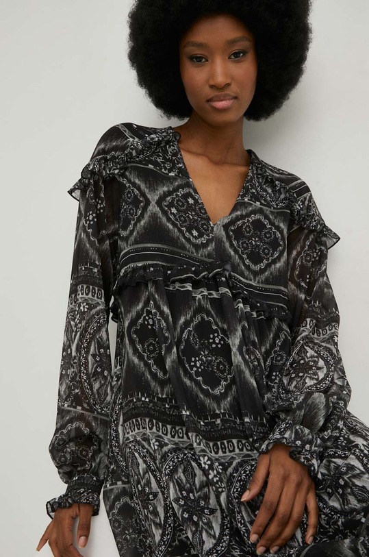 Šaty Answear.LAB černá WS23.SUD118