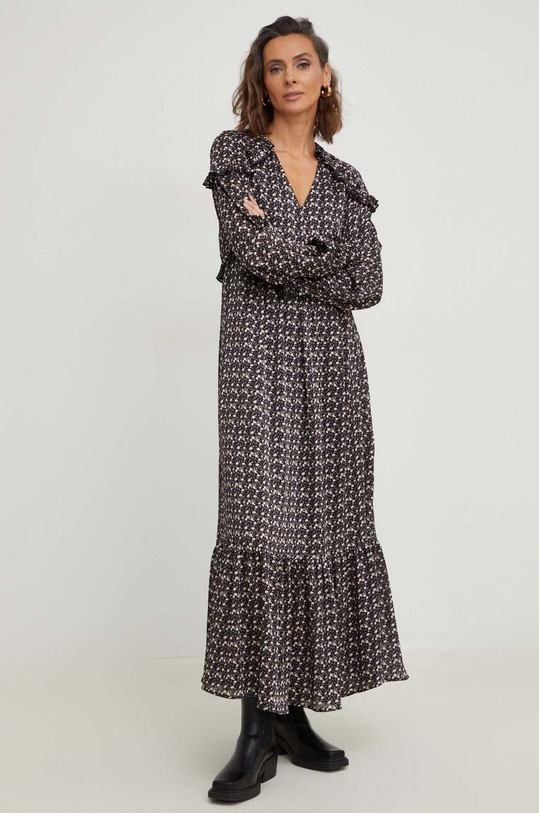 Answear Lab sukienka WS23.SUD120 czarny WS23