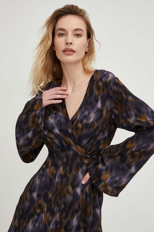 Answear Lab sukienka czarny WS23.SUD206