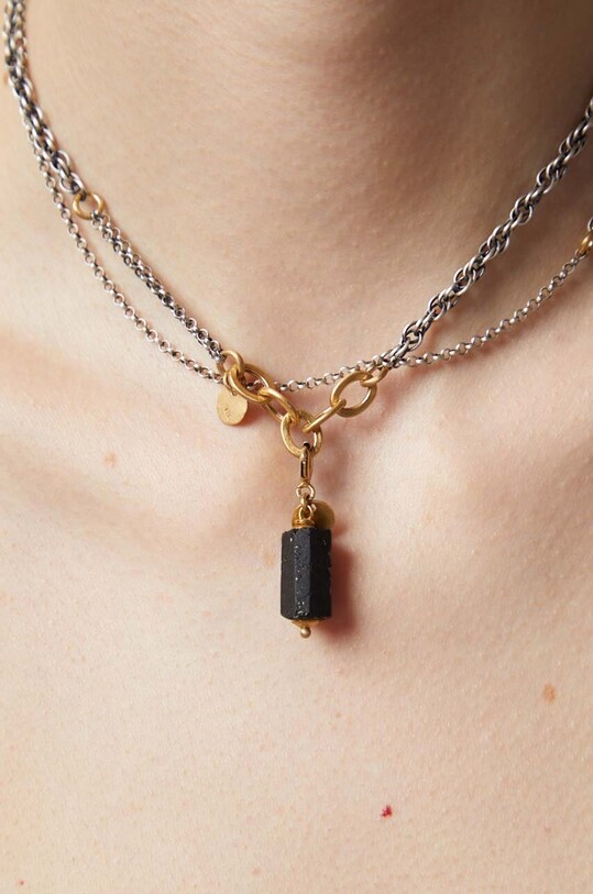 Answear Lab colier de argint realizat manual WS24.AKD001