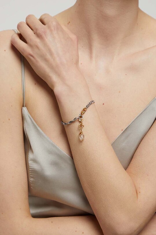 Answear Lab bratara de argint WS24.AKD003 argintiu