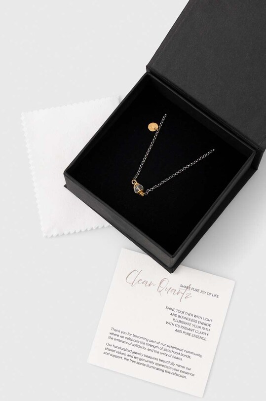 Answear Lab colier de argint argintiu WS24.AKD006