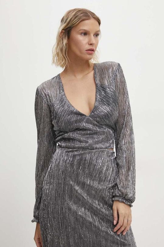 Блузка Answear.LAB WS24.BDD004 чёрный WS24