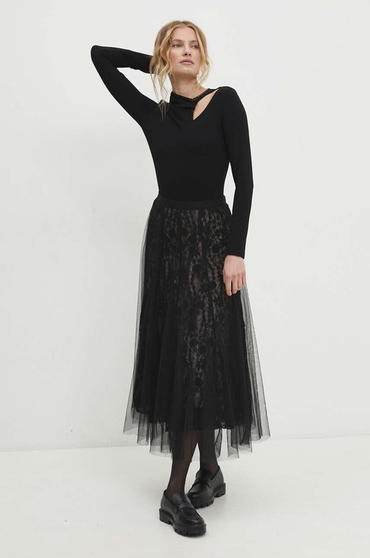 Odzież Answear.LAB body WS24.BDD009 czarny