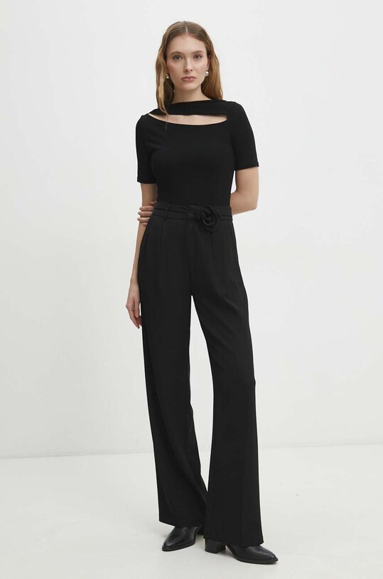 Боди Answear.LAB WS24.BDD014 чёрный WS24