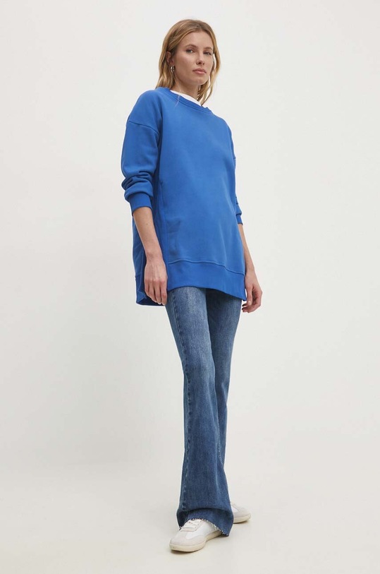 Answear Lab bluza ISLANDIA.2.pdb niebieski WS24