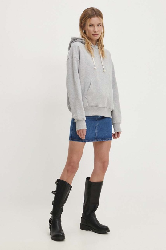 Answear Lab bluza MOHELI.1.pdb szary WS24