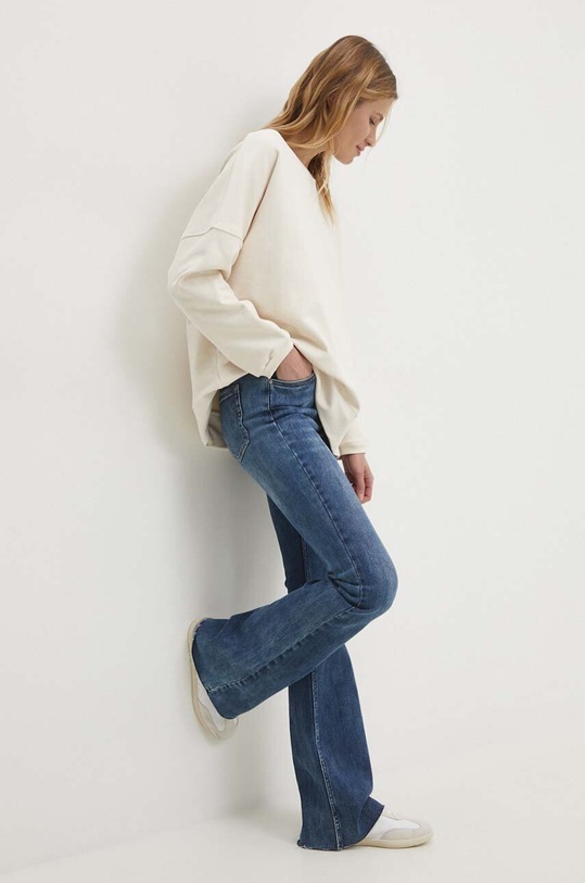 Μπλούζα Answear.LAB DIU.pdb μπεζ WS24