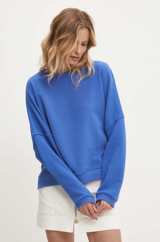 Answear Lab bluza pozostałe niebieski WS24.BLD00O