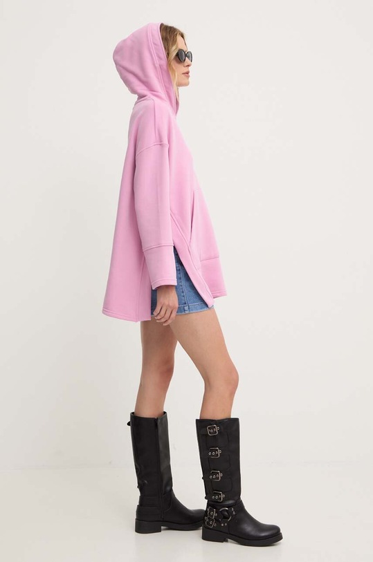 Answear Lab bluza WS24.BLD00P różowy WS24