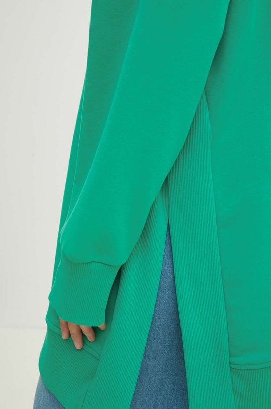 Answear Lab bluza WS24.BLD00R zielony