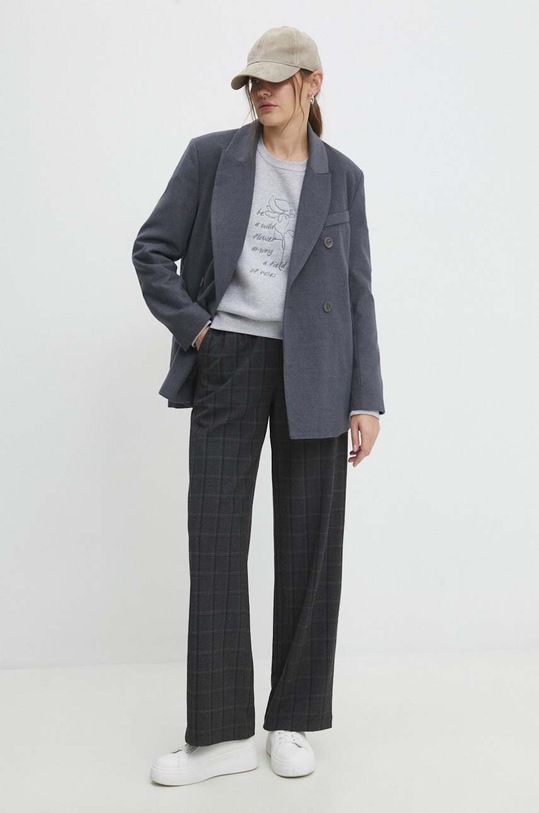 Answear.LAB bluza WS24.BLD901 szary WS24