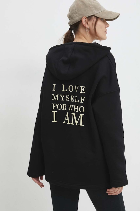 Answear Lab bluza negru WS24.BLD904