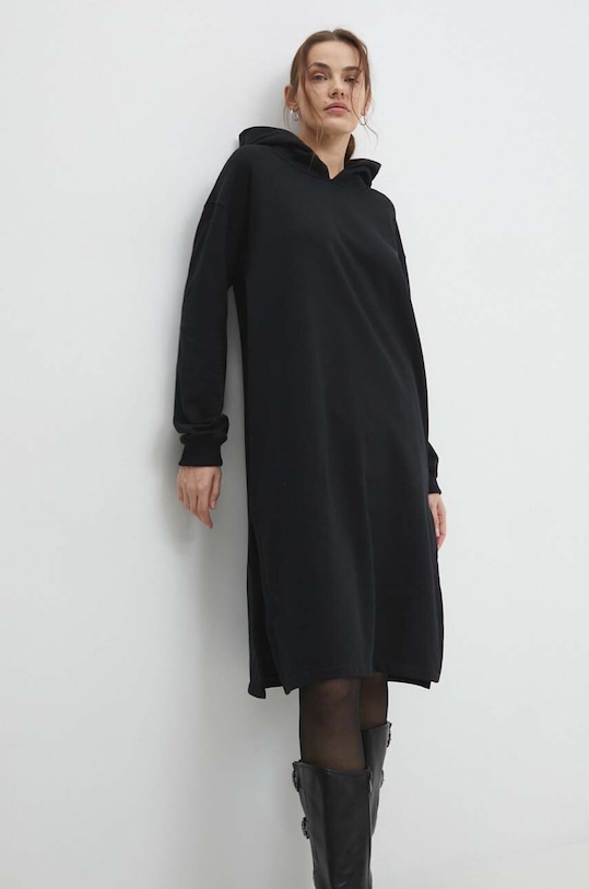 Answear Lab bluza WS24.BLD906 negru WS24