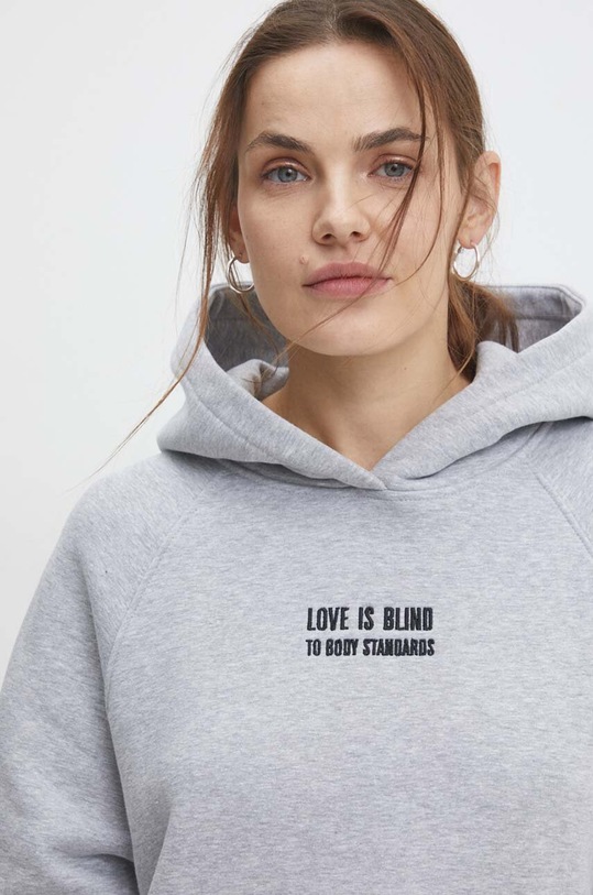 Answear Lab bluza WS24.BLD907 szary