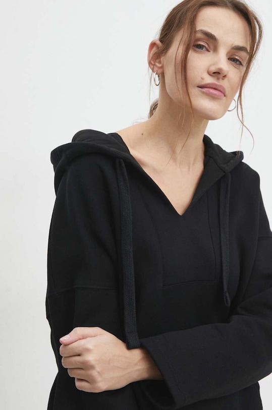 Μπλούζα Answear.LAB μαύρο WS24.BLD912