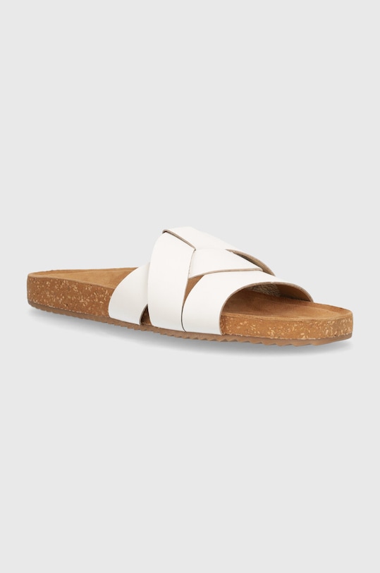 Answear Lab slapi de piele piele alb DE.4970.indb