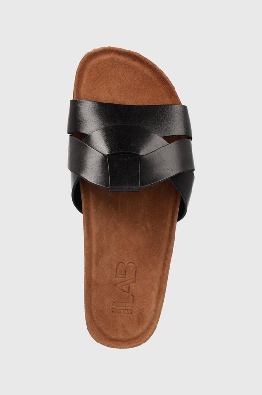 Answear Lab klapki skórzane czarny DE.4970.indb