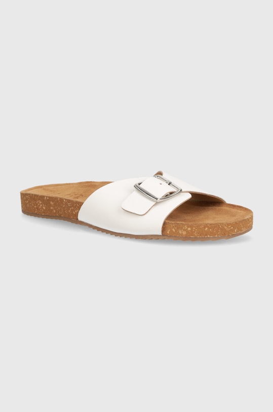 Answear Lab slapi de piele piele alb DE.4973.indb