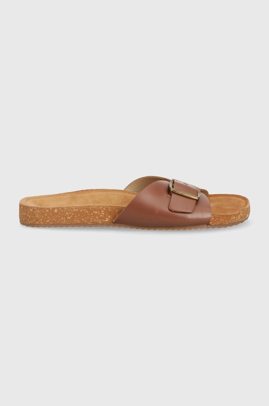 Answear Lab slapi de piele DE.4973.indb maro WS24