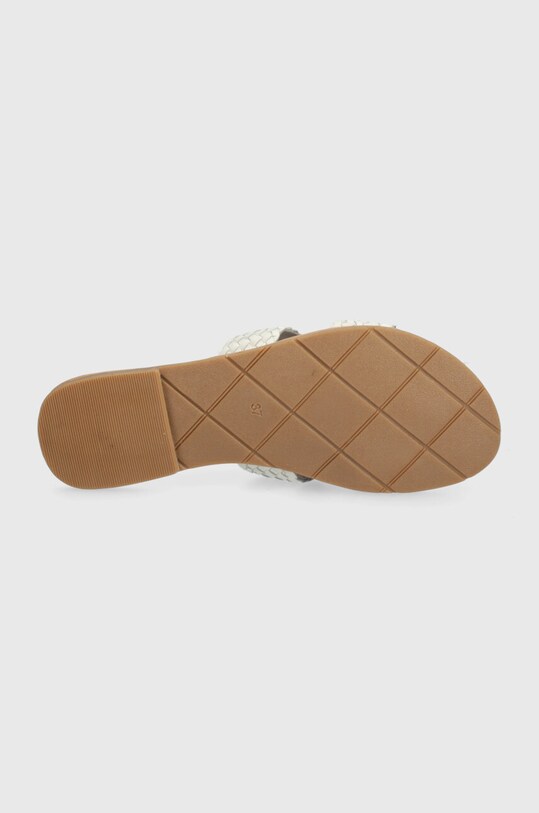 Answear Lab slapi de piele RSP.10173.indb alb