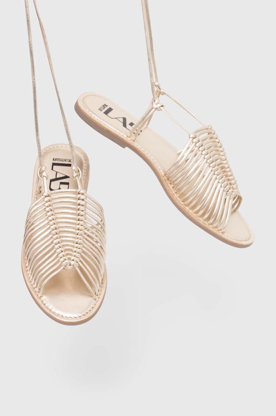 Cipők Answear.LAB bőr szandál RSP.10171.indb arany