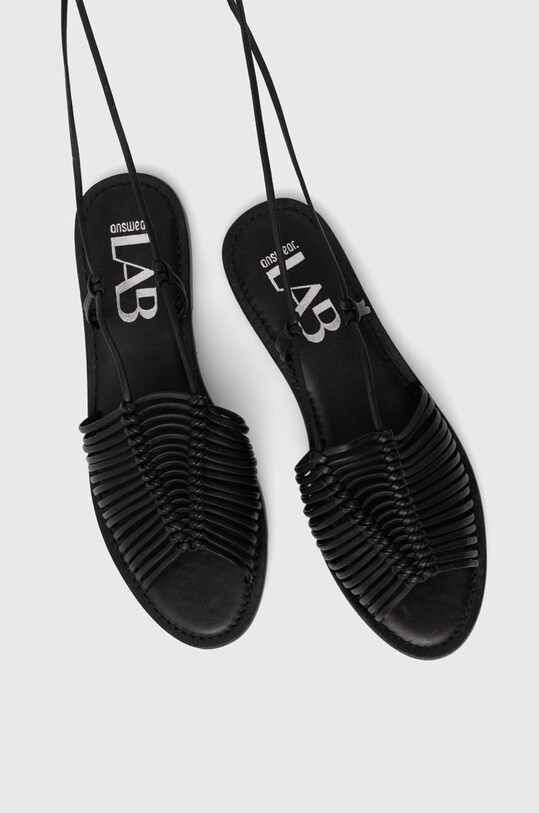Кожаные сандалии Answear.LAB чёрный RSP.10171.indb