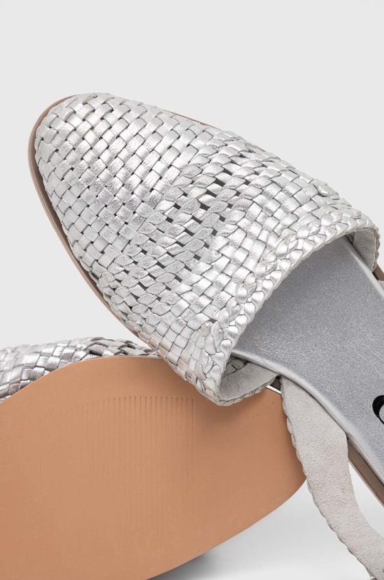 Answear.LAB sandały skórzane srebrny RSP.10242.indb