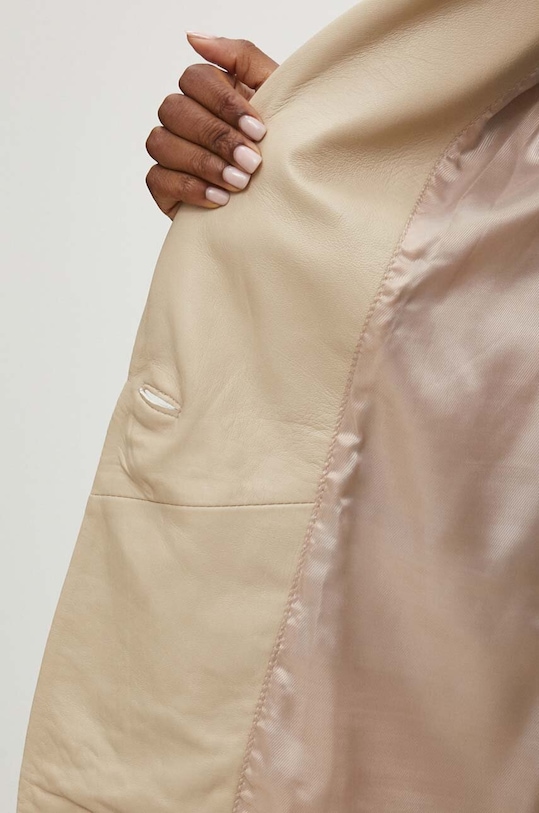 Answear.LAB marynarka skórzana WS24.KZD001