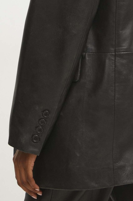 Answear Lab sacou de piele WS24.KZD001 gri