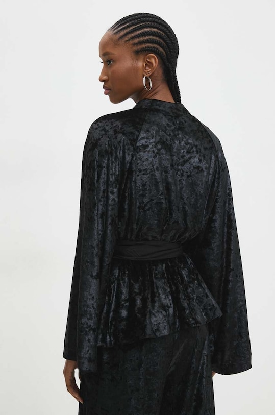 Одежда Пиджак из велюра Answear.LAB WS24.KZD003 чёрный