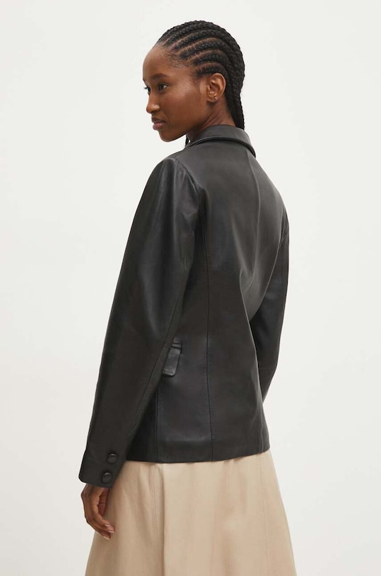 Oblečení Kožené sako Answear.LAB WS24.KZD004 černá
