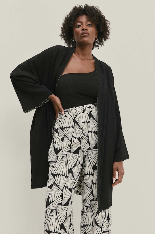 Одяг Двостороння накидка Answear.LAB WS24.KZD008 чорний