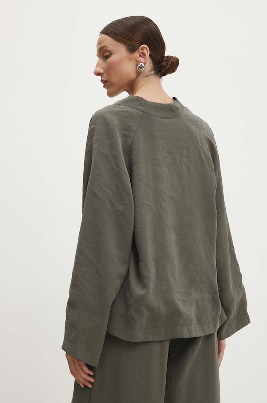 Odzież Answear Lab marynarka dwustronna WS24.KZD009 czarny