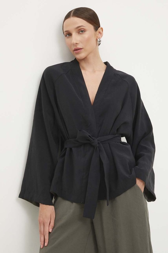 Answear Lab marynarka dwustronna czarny WS24.KZD009