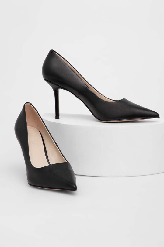 Answear Lab pantofi cu toc subțire negru LT2055.90.cdb